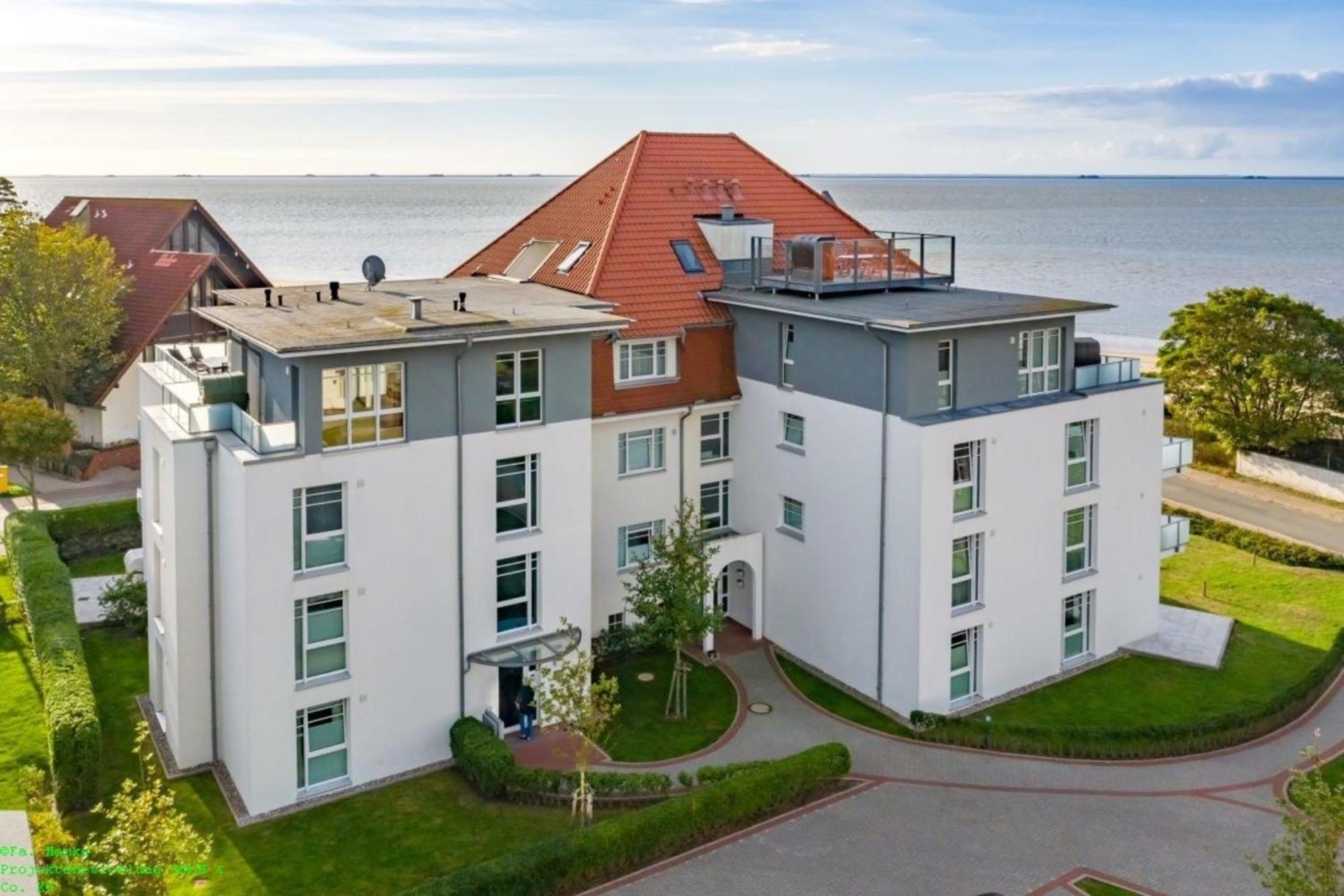 Schloss Am Meer - Whg3 Grosse Terrasse Mit Meerblick Wyk auf Föhr Eksteriør bilde